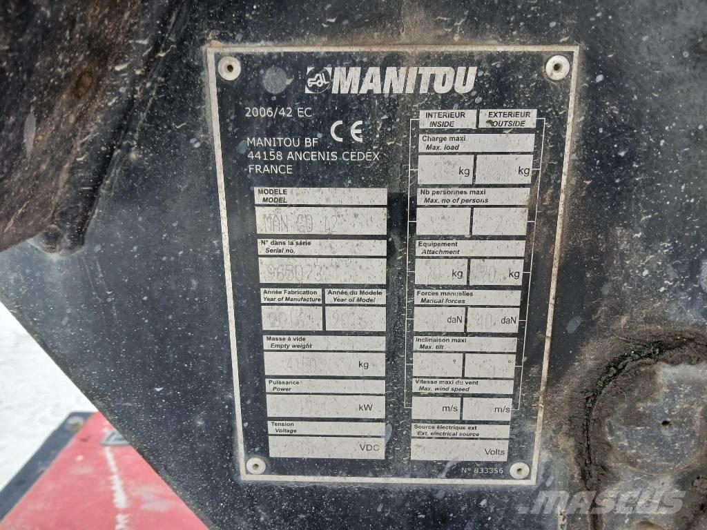 Manitou ManGo 12 관절형 전동이동 리프트