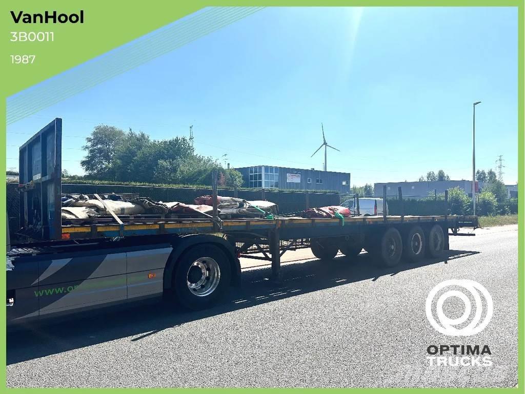 Van Hool 3B0011 보도면 세미트레일러