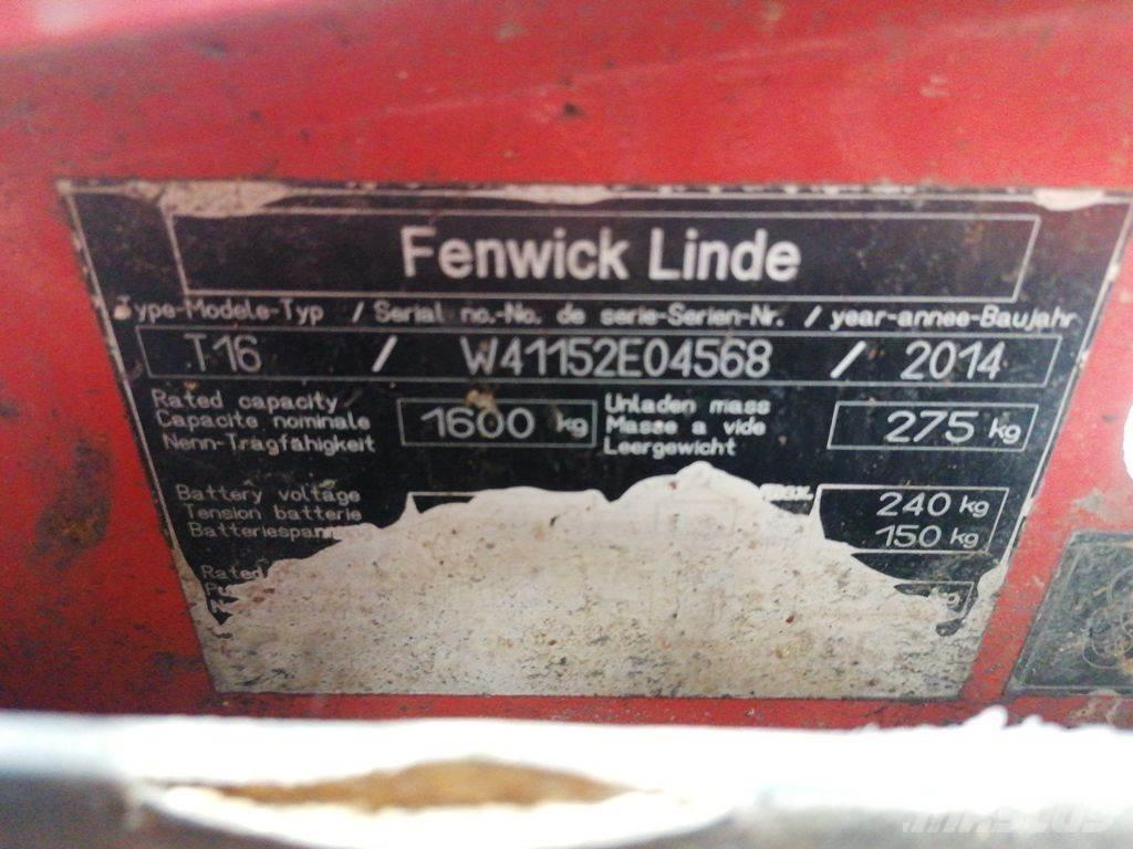 Linde T16 경량 리프터