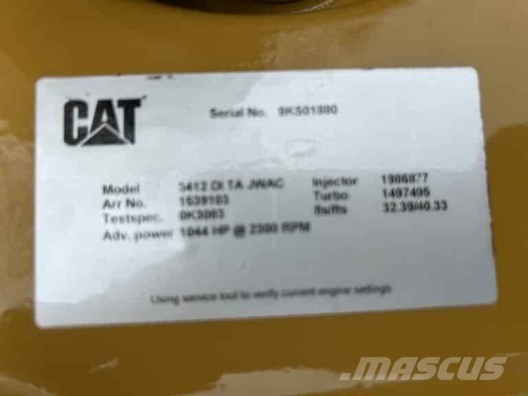 CAT 3412E 선박기관