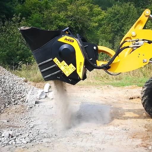 MB Crusher MB-L160 파쇄 버킷