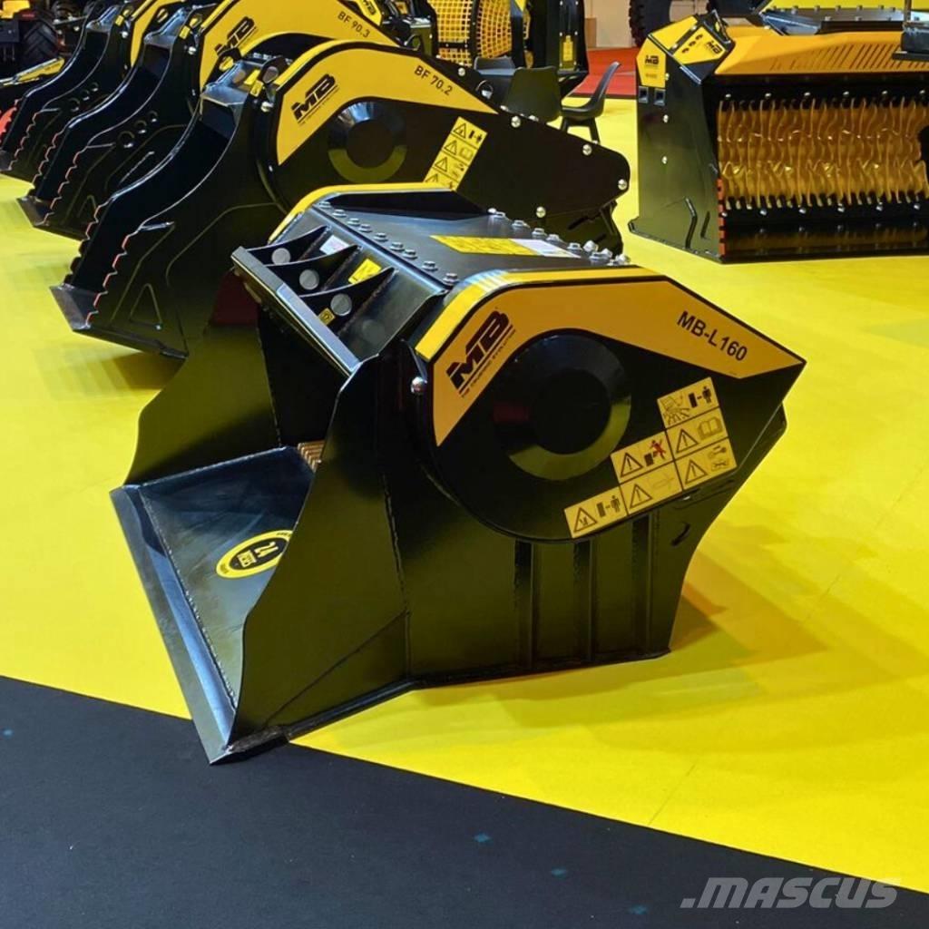 MB Crusher MB-L160 파쇄 버킷