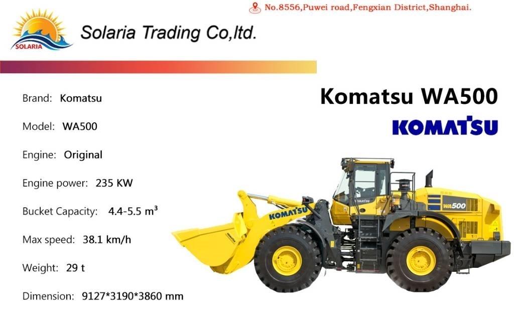 Komatsu WA 500  휠로우더