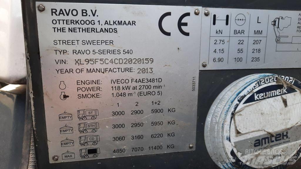 Ravo 540CD 도로 청소차