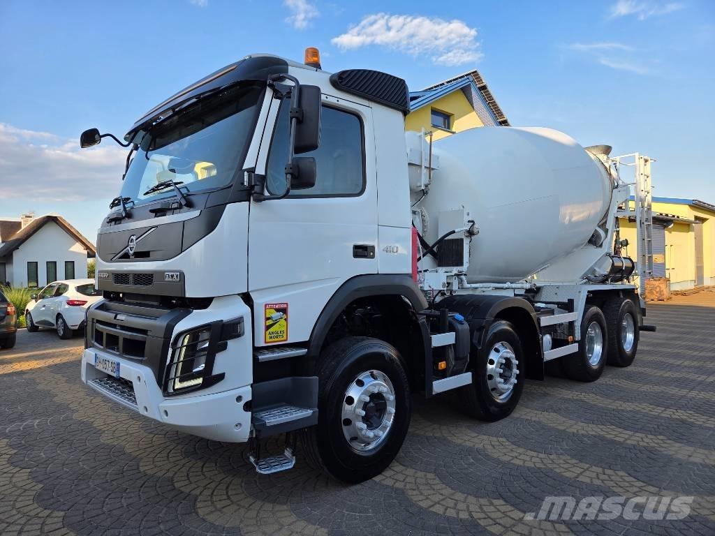 Volvo FMX 410 콘크리트 믹서트럭