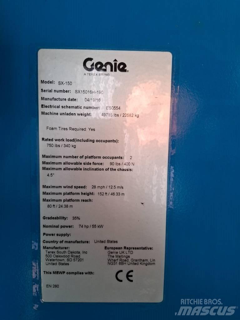 Genie SX 150 견인식 전동이동 리프트
