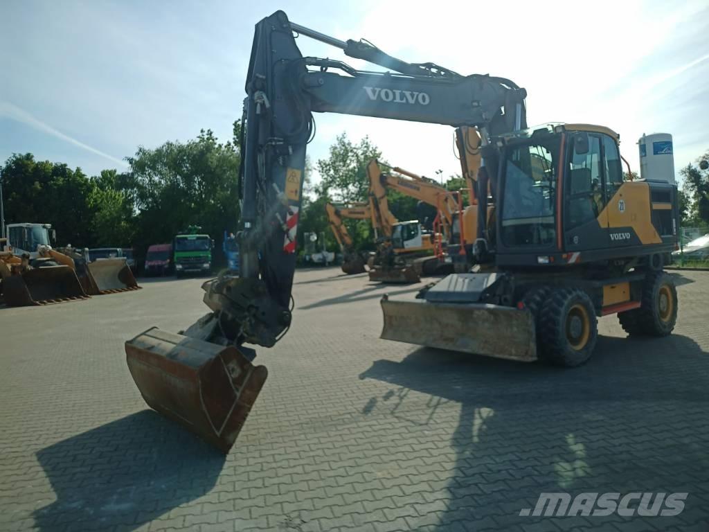Volvo EW 180 E  휠 굴삭기