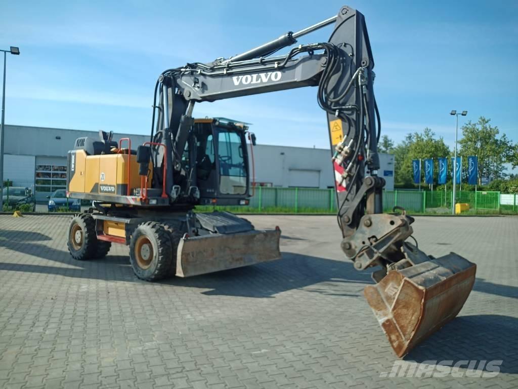 Volvo EW 180 E  휠 굴삭기
