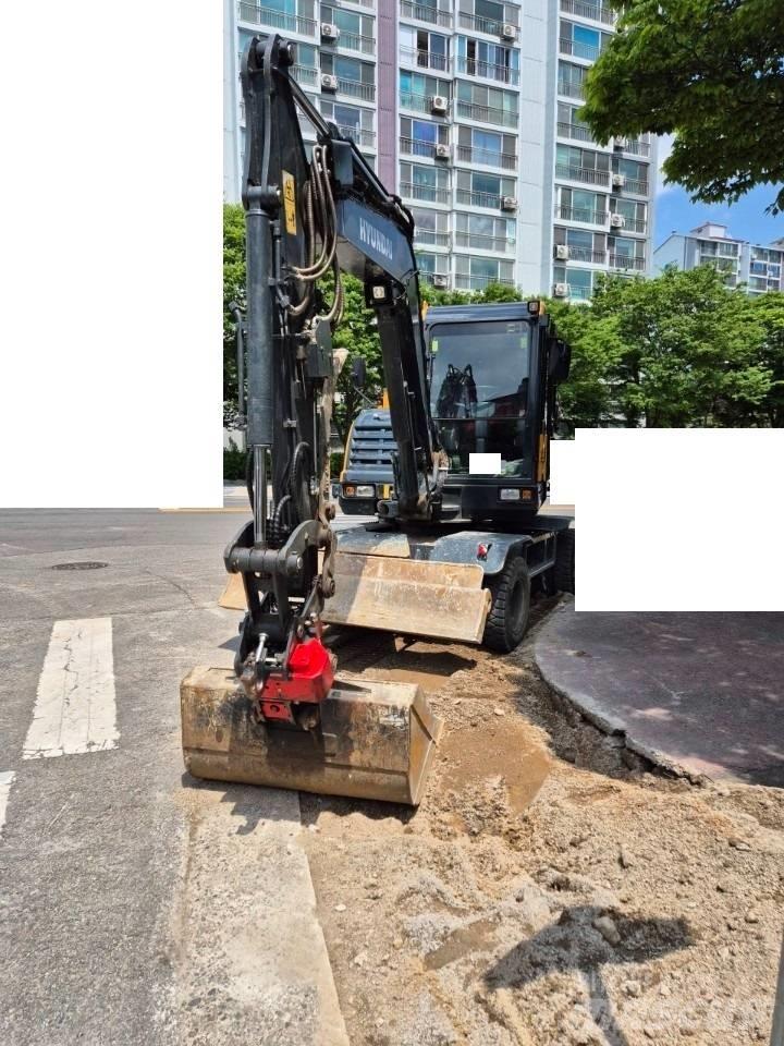 Hyundai 65A  휠 굴삭기