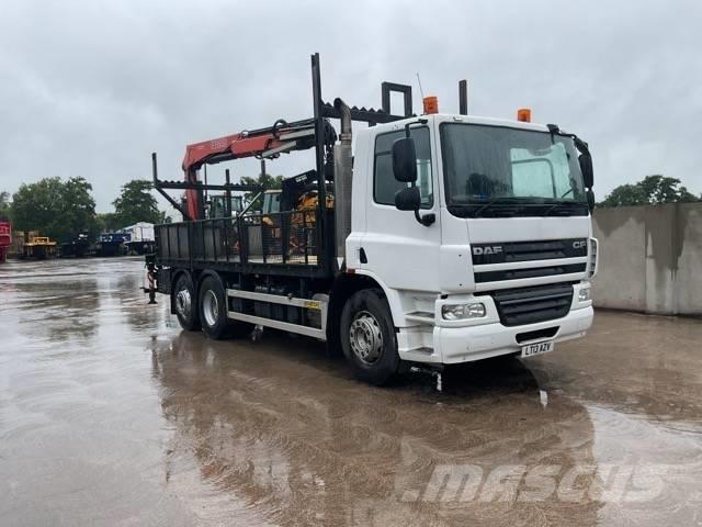 DAF 75.360 플랫베드/드롭사이드 트럭