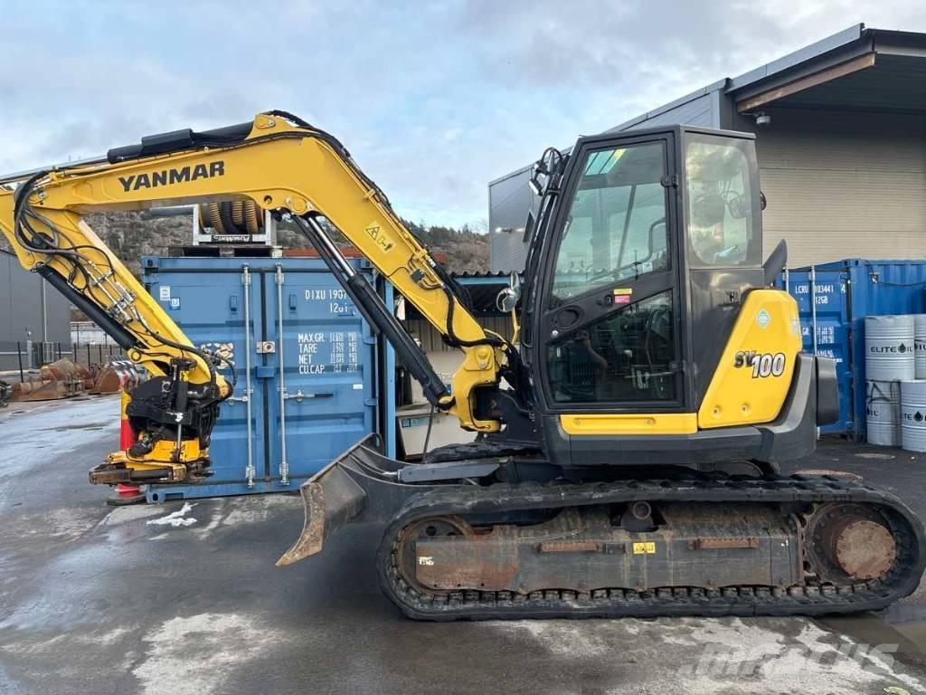 Yanmar SV 100-2A 중형굴삭기 7톤-28톤