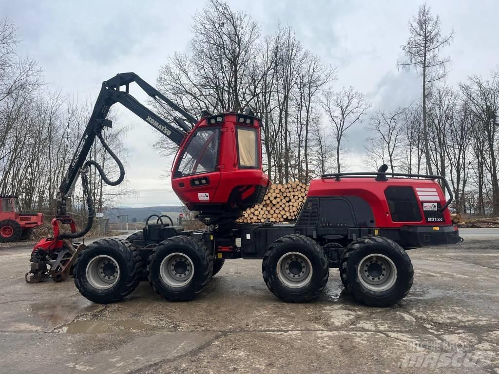 Komatsu 931 XC 원목 하베스터