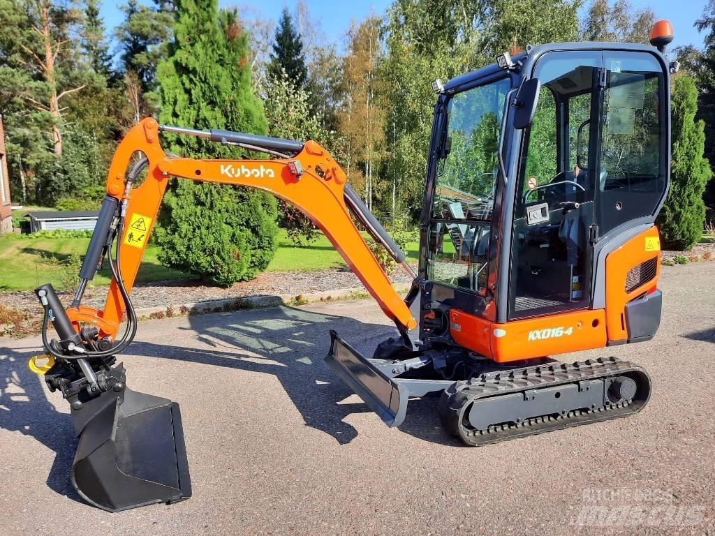 Kubota KX016-4 소형 굴삭기 7톤 미만