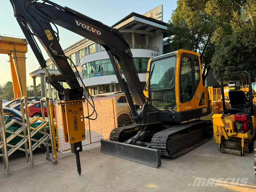 Volvo EC55D 소형 굴삭기 7톤 미만