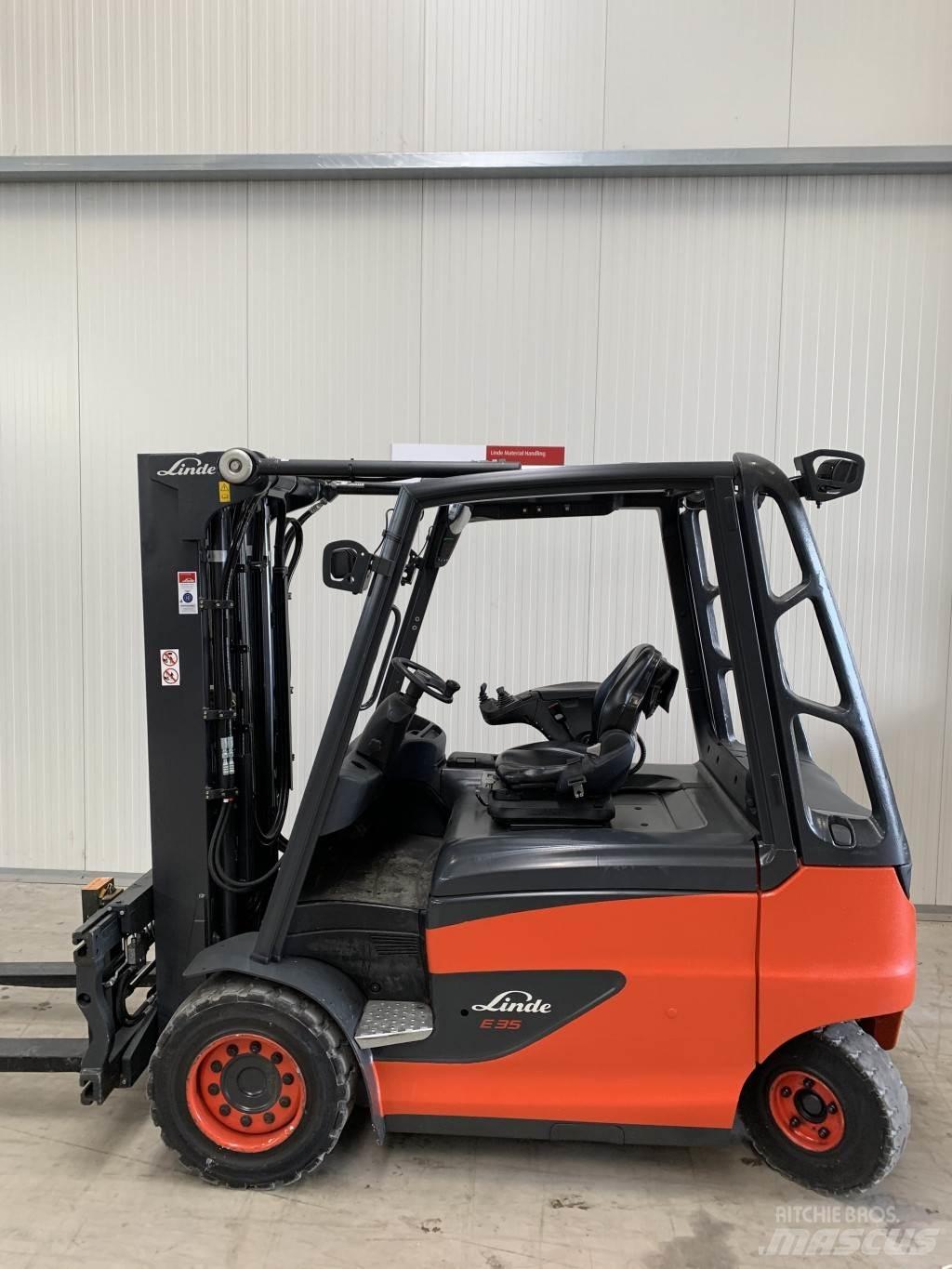 Linde E35/600H 전동 지게차
