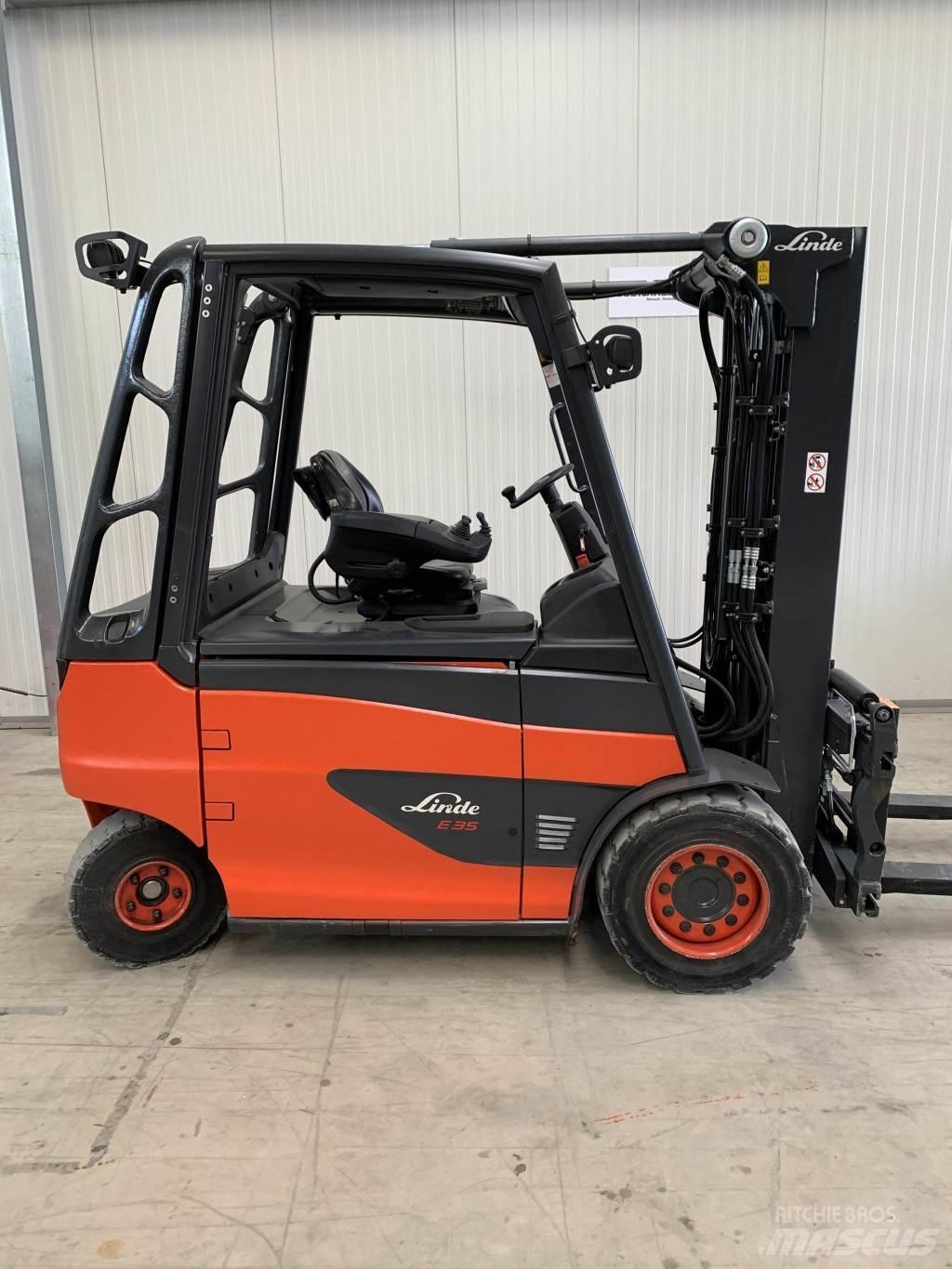 Linde E35/600H 전동 지게차