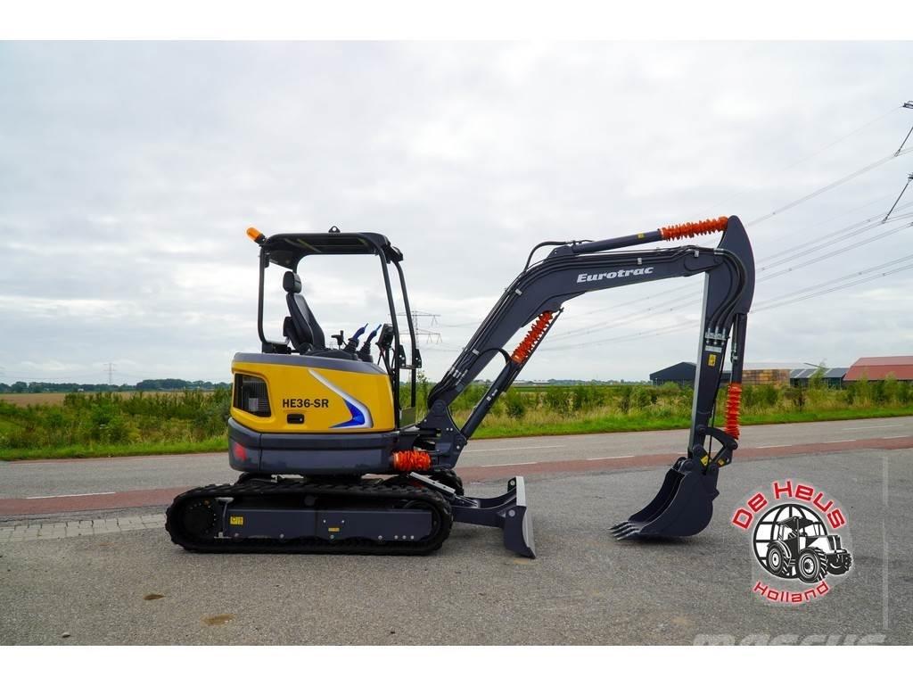 Eurotrac HE36SR 특수 굴삭기