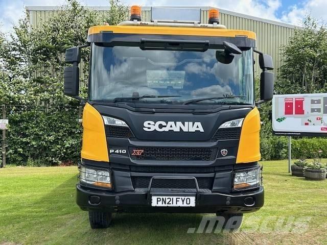 Scania P410 XT 덤프 트럭