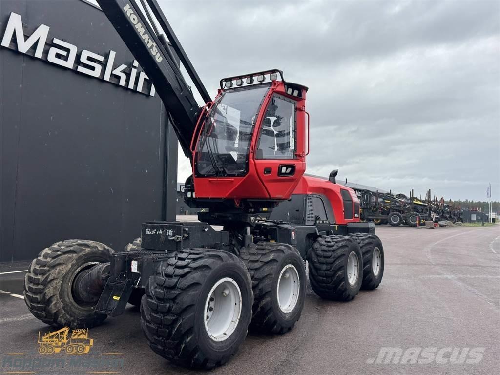 Komatsu 901XC 원목 하베스터