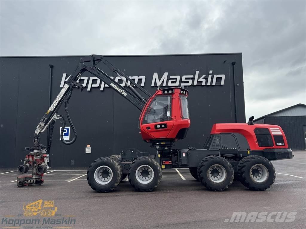 Komatsu 901XC 원목 하베스터