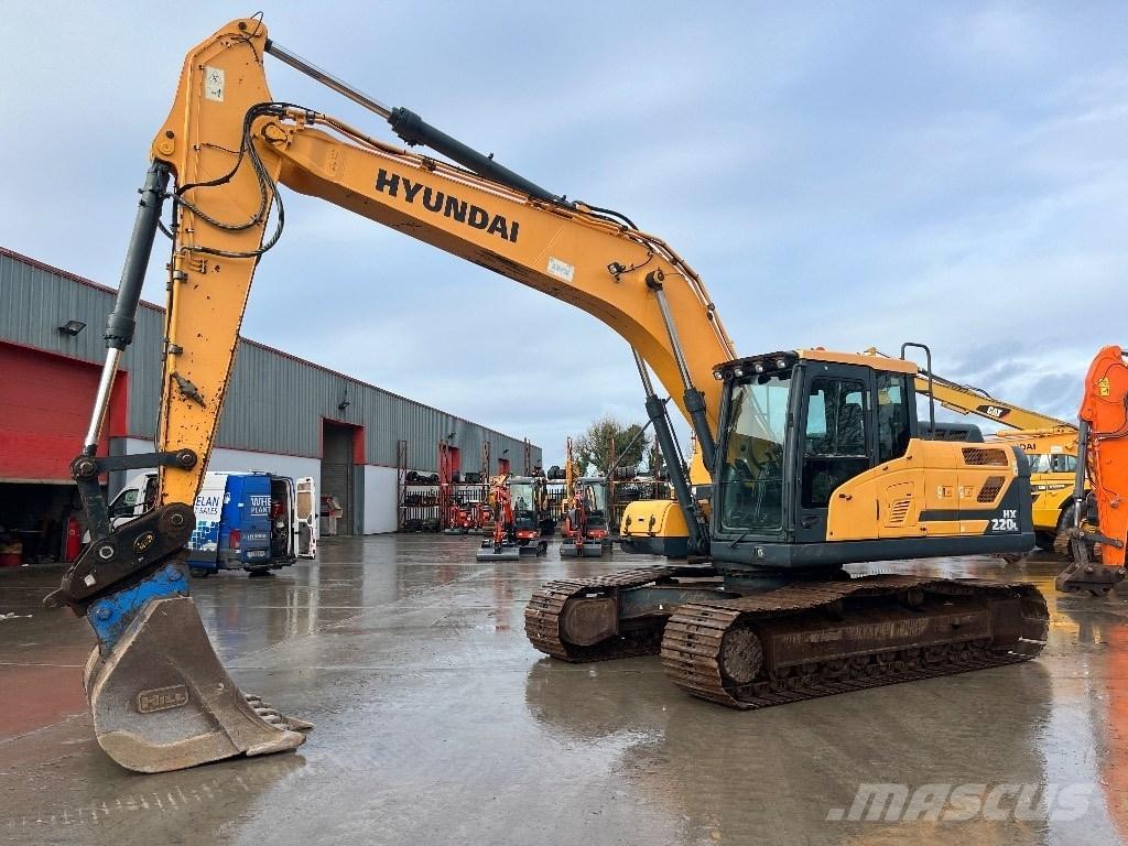 Hyundai HX 220 L 대형 굴삭기 29톤 이상