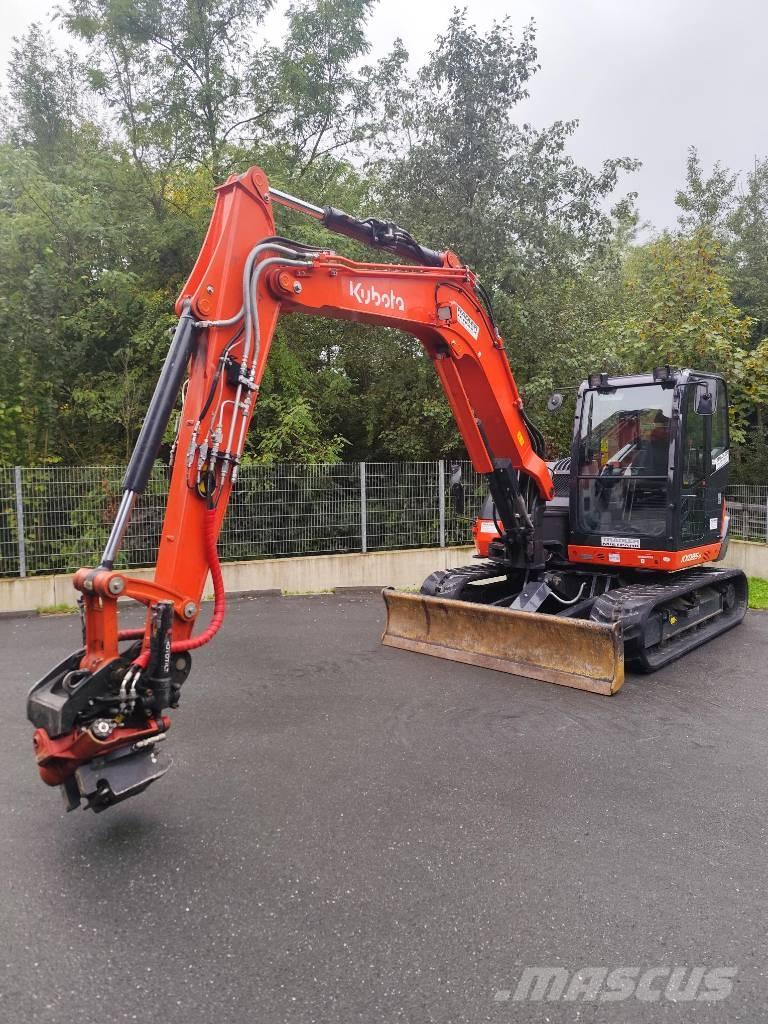 Kubota KX 085-5 중형굴삭기 7톤-28톤
