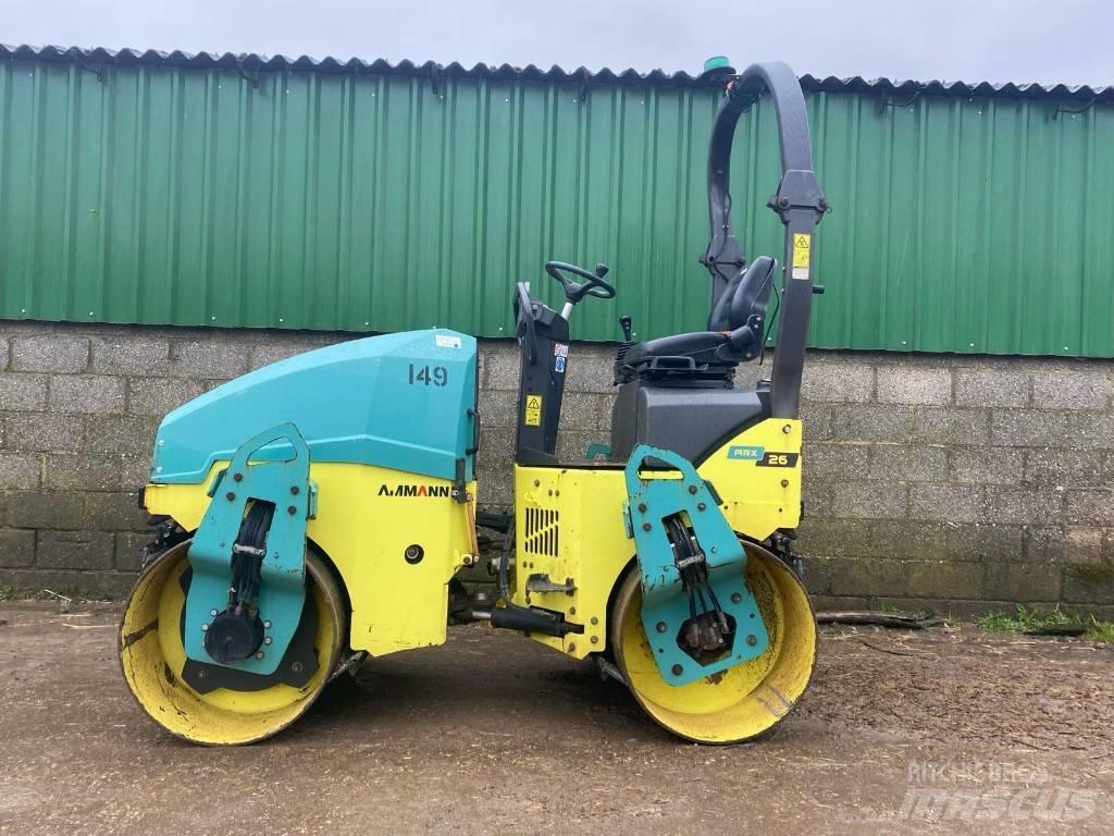 Ammann ARX 26K 트윈 드럼 롤러