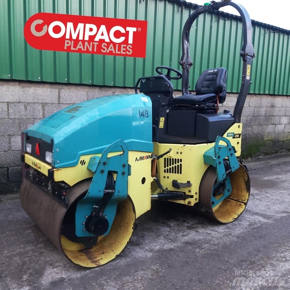 Ammann ARX 26K 트윈 드럼 롤러