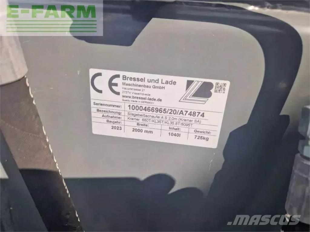 Kramer kl30.8t 소형 굴삭기 7톤 미만