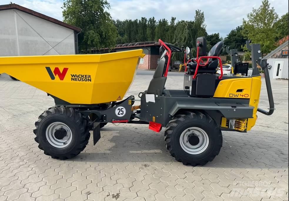 Wacker Neuson DW 40 건설현장 덤프트럭