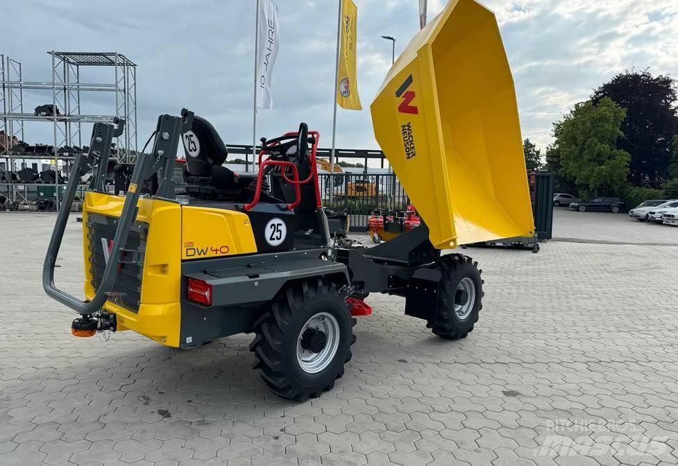 Wacker Neuson DW 40 건설현장 덤프트럭