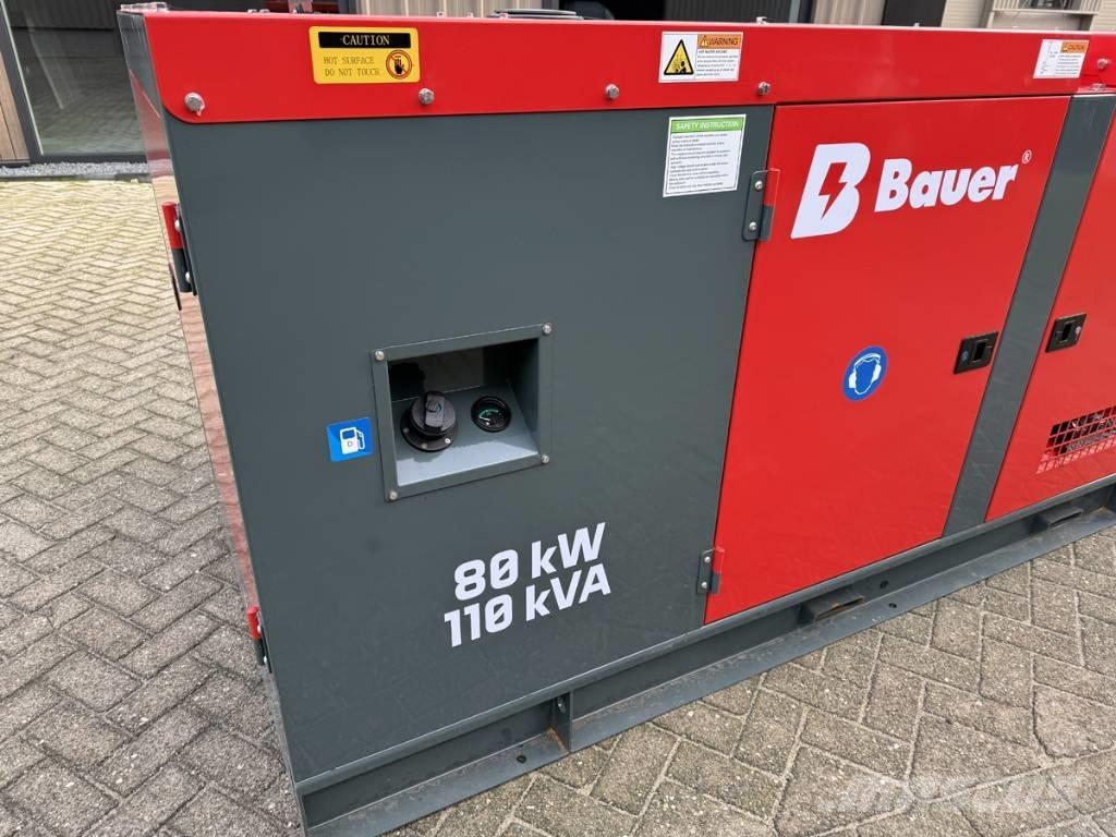 Bauer 110 KVA 디젤 발전기