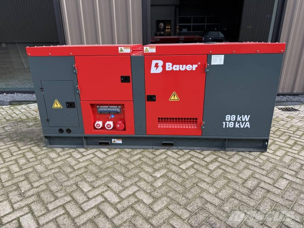 Bauer 110 KVA 디젤 발전기