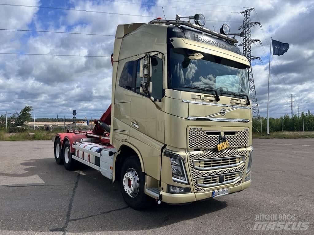 Volvo FH 훅 리프트 트럭