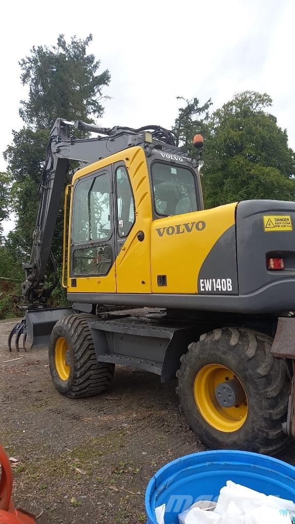 Volvo EW 140 B  휠 굴삭기