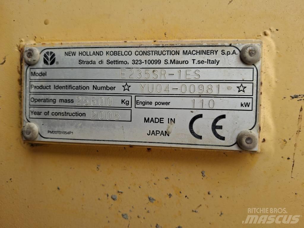 New Holland E 235 SR 대형 굴삭기 29톤 이상