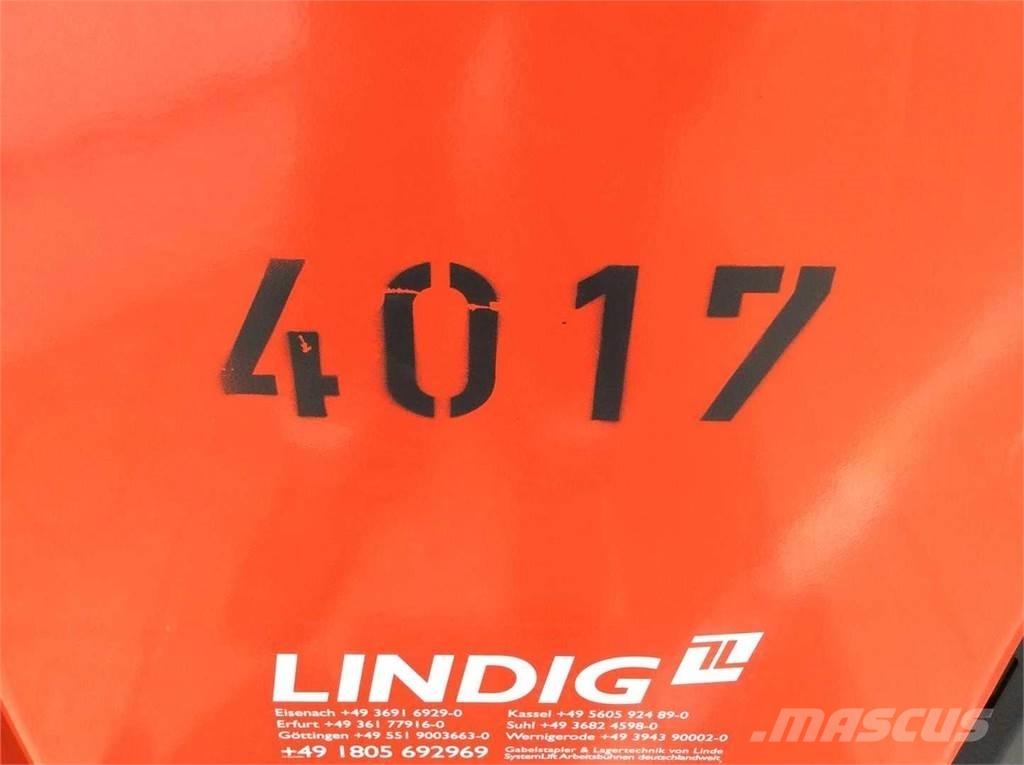 Linde L14I 보행식 리치 지게차