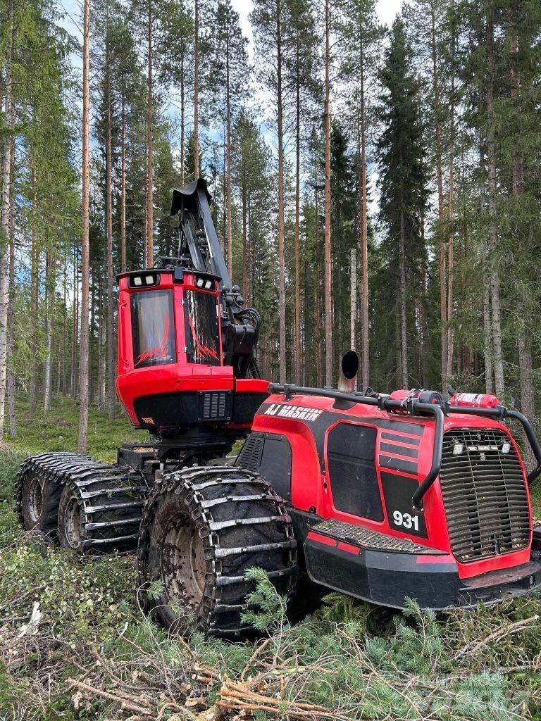 Komatsu 931 원목 하베스터