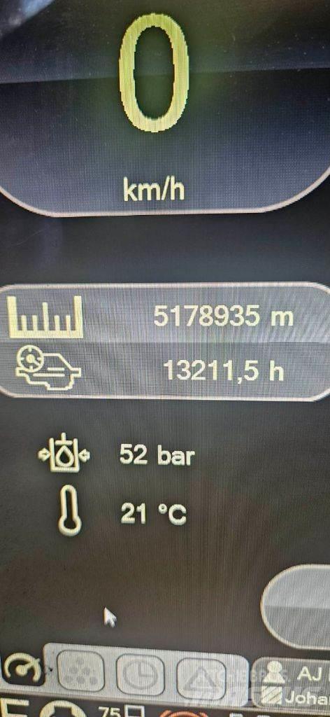 Komatsu 931 원목 하베스터