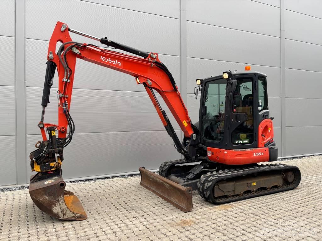 Kubota U 55-4 소형 굴삭기 7톤 미만