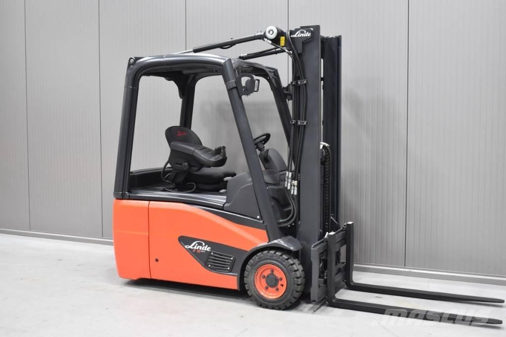 Linde E 16 - 02 전동 지게차