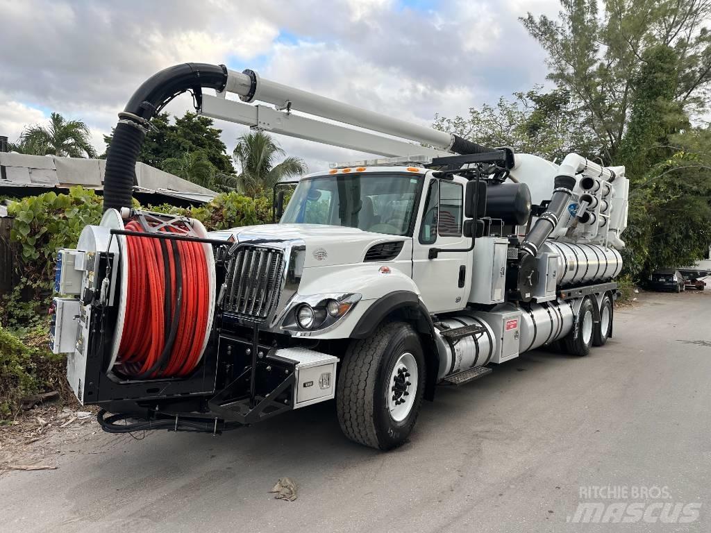 International 7500 콤비/진공 트럭