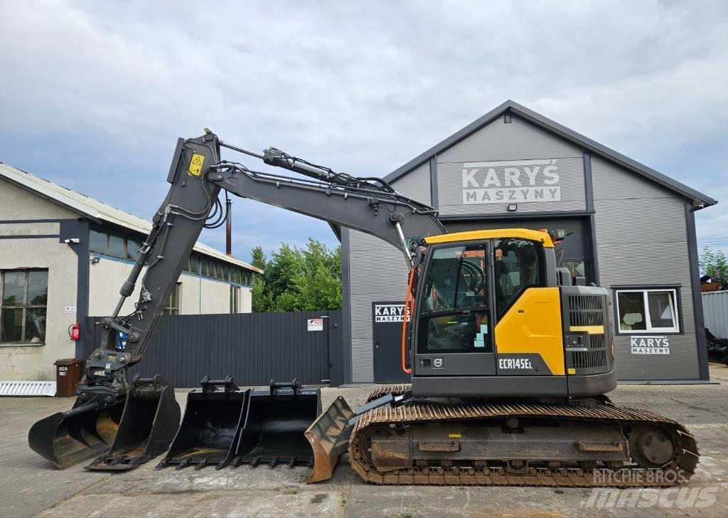 Volvo ECR 145 EL 대형 굴삭기 29톤 이상