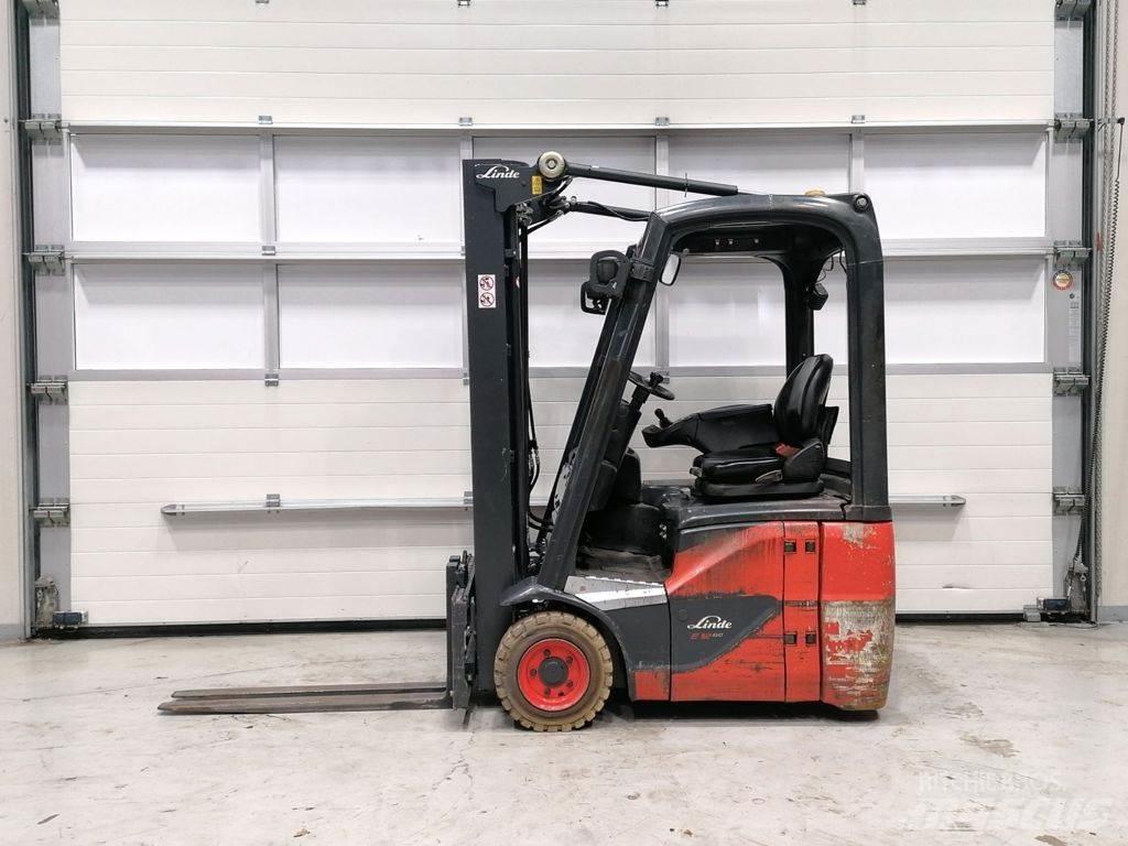 Linde E12-02 전동 지게차