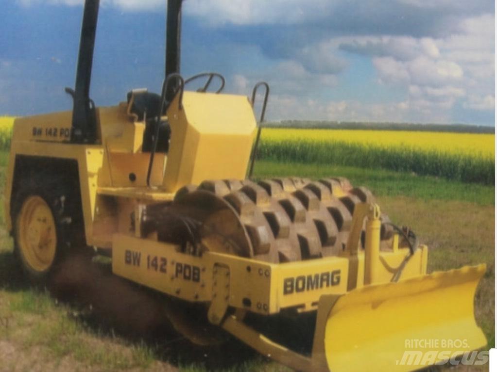 Bomag BW 142 P D B 싱글 드럼 롤러