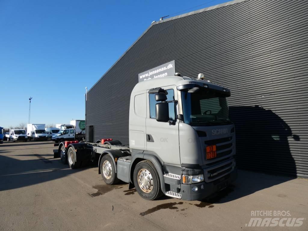 Scania G 450 새시 운전실 트럭