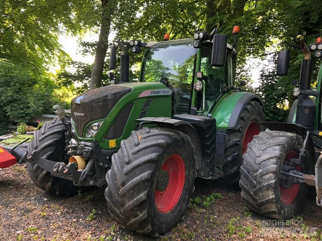 Fendt 724 Profi Plus 트랙터