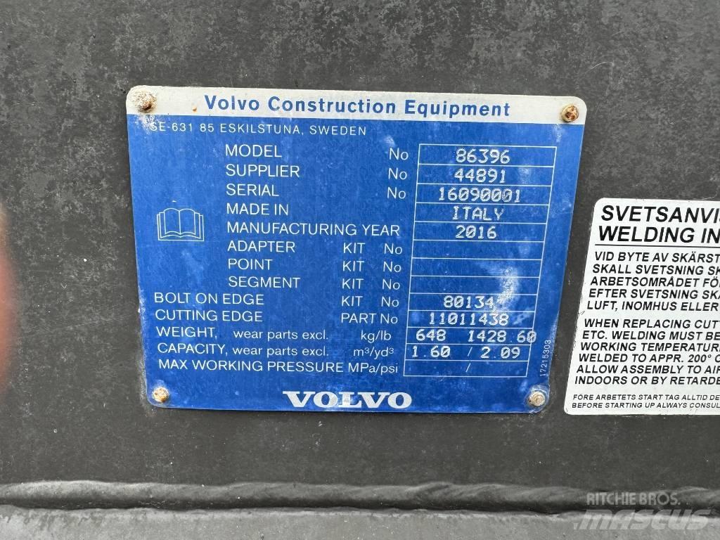 Volvo 1.6m Bucket 버켓