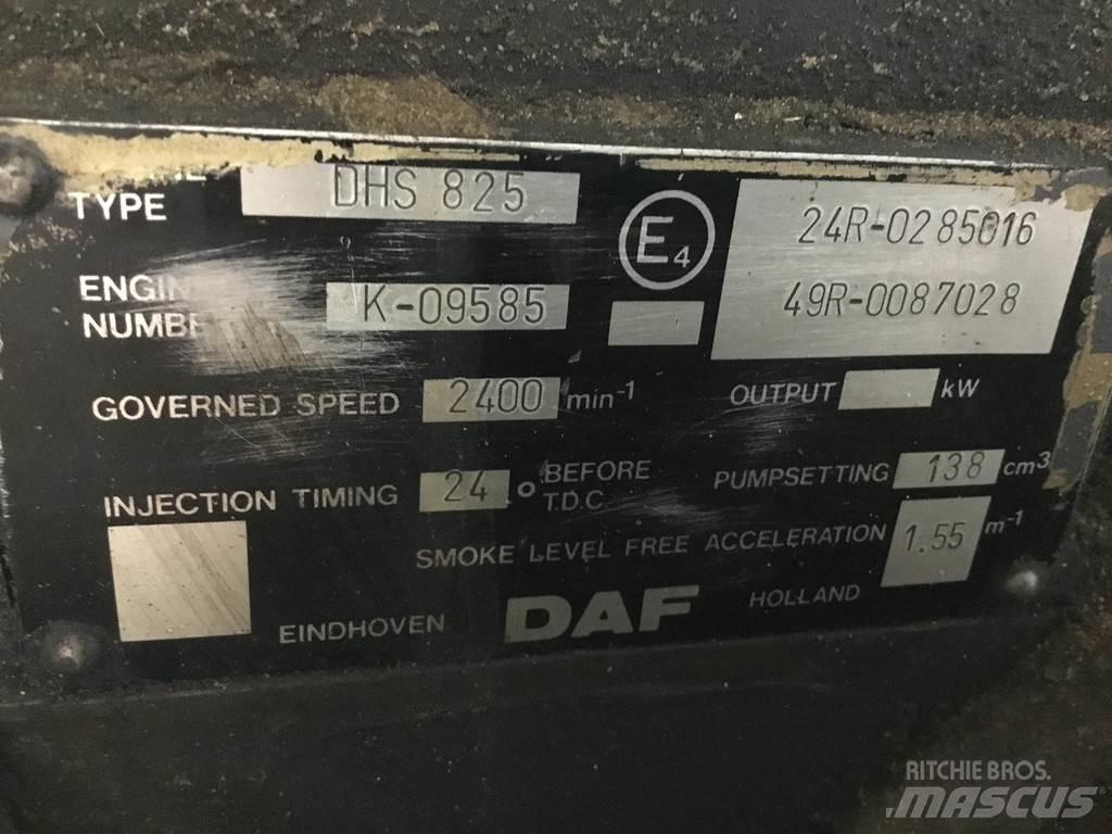 DAF DHS825 USED 엔진