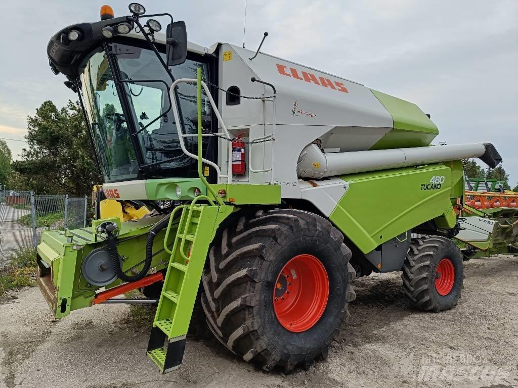 CLAAS Tucano 480 콤바인 수확기